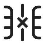 Table Column Delete SVG Icon